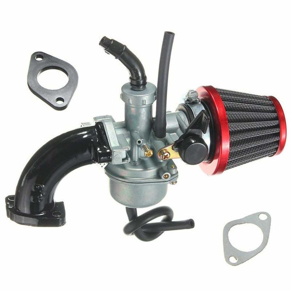 22mm PZ22 Carburateur et Filtre à air pour 110cc 125cc 140cc Dirt Bike ATV Quad