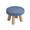 Multicolor, variant on VORJELT Modern Round Non-Slip Wooden Foot Stool Small Table Multi-Purpose with Soft Padded Seat for Living Room Entryway Garden Multicolor