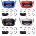 thumbnail image 4 of VR Auriculares Anti-Scratch Lente de silicona Cubiertas Conjunto Reutilizable Realidad Virtual Equipo Protector Kit Surtido Suministros de juego Silver AweSitey EL005864-04, 4 of 7