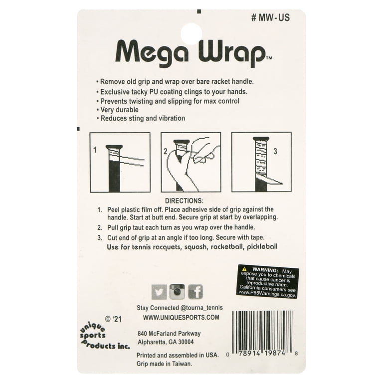 Tourna Mega Wrap Tennis Replacement Grip photo 4