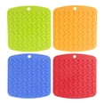 thumbnail image 3 of Lavish Home 4-Piece Silicone Pot Holder Set, 3 of 5