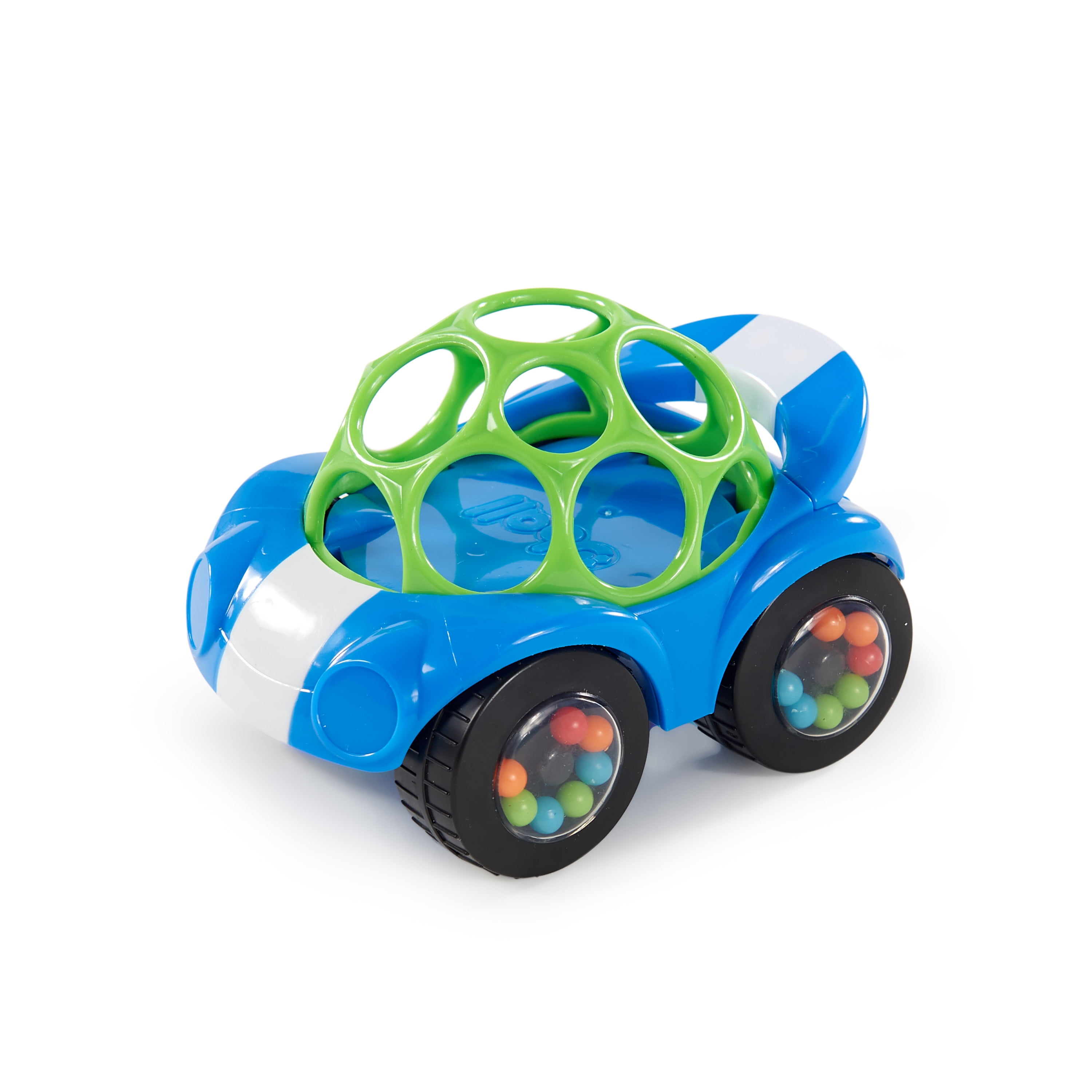 Oball Rattle & Roll Sports Car Easy Grasp Push Vehicle Toy, Ages 3