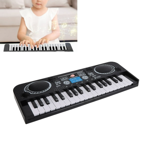 Electronic Keyboard Piano 2 Modes Children Electric Musical Instrument Small Free Hearing 37 Key Portable For 3 Years Old Above For Boys