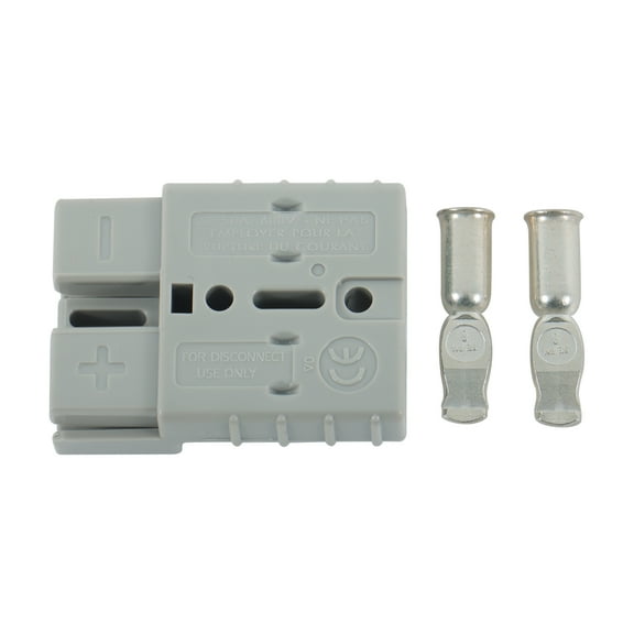 SHZAITOR Golf Cart Gray Sb50 With 6G Contacts Cart Side Charger Plug Receptacle Replacement for EZGO 83-94 Marathon