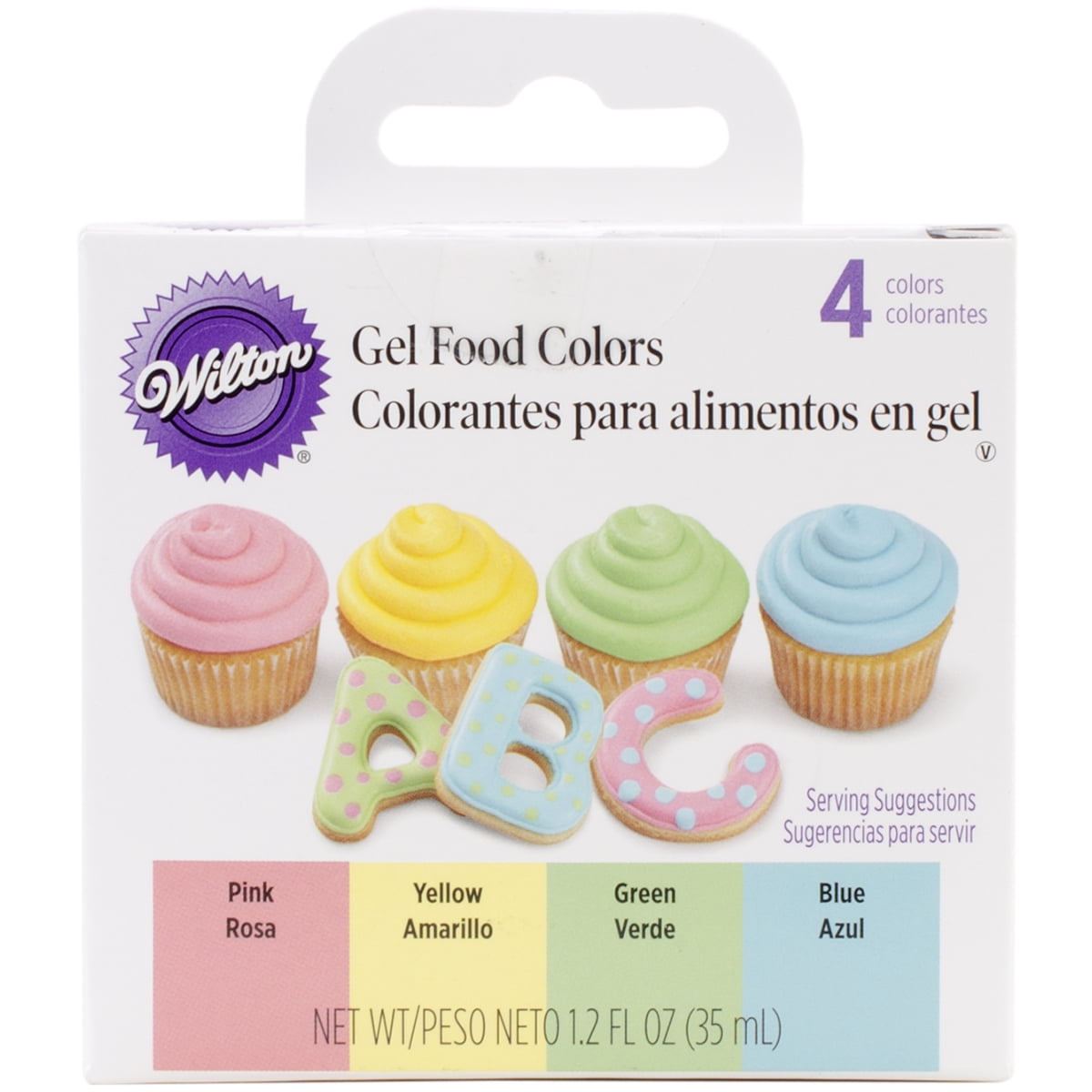 Wilton 3 oz. Gel Icing Color Set, 4 ct. 601-1006
