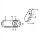 thumbnail image 4 of 2X Radio FM Receptor de Radio Deportivo PortáTil con Pantalla LCD Auriculares de Radio FM, 4 of 5