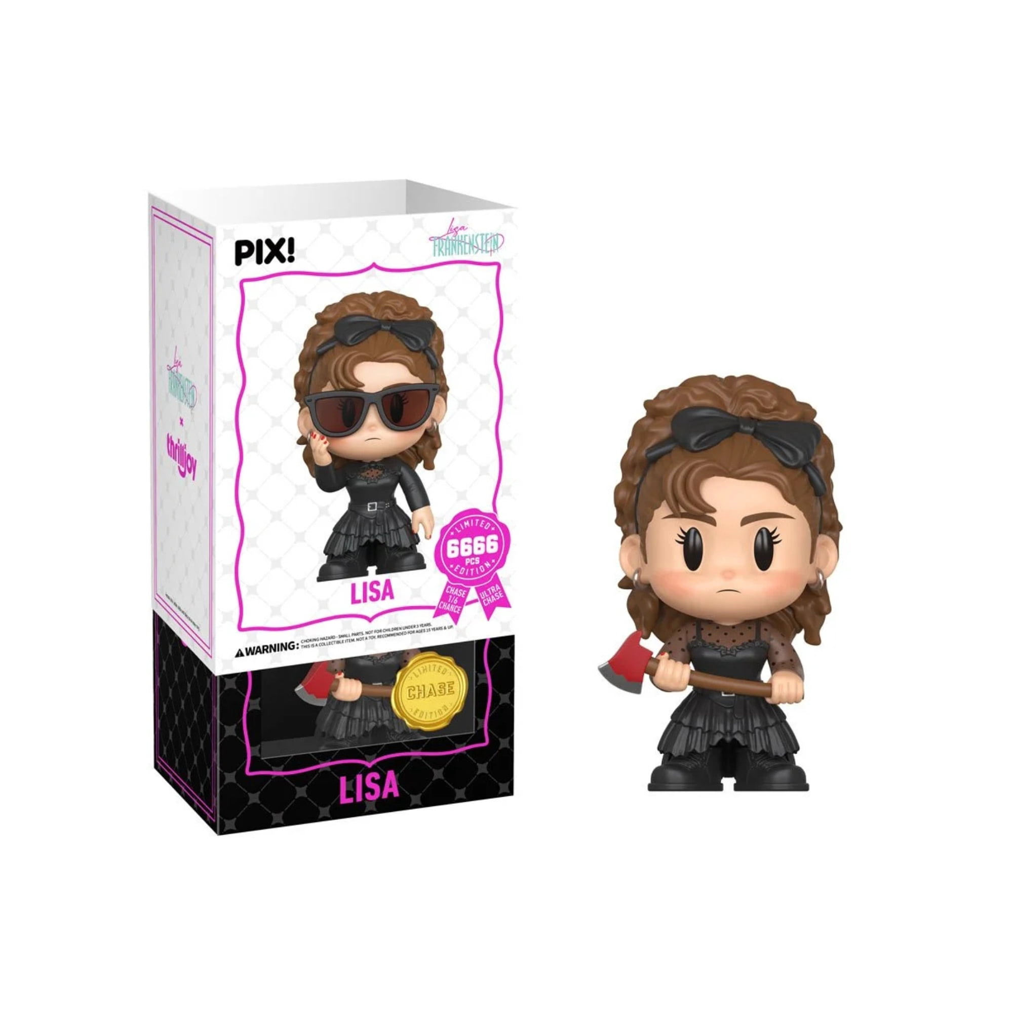 Lisa Frankenstein Lisa with Glasses Pix! Vinyl Figure Blind Box