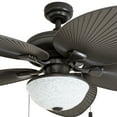 thumbnail image 3 of Prominence Home Inland Breeze 52" Bronze Indoor/Outdoor Ceiling Fan with 5 Blades, Bowl Light Kit, Pull Chains & Reverse Airflow, 3 of 9