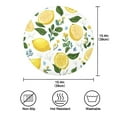 thumbnail image 4 of 15.4inch Round Placemats, DIY Printing Design, Suitable for Kitchen, Table Party Decoration Cute Lemon, 4 of 7