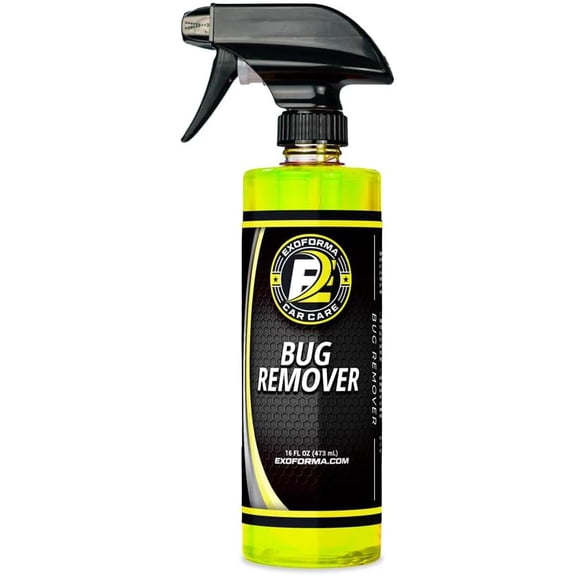 Bug Remover - 16 oz Bug Spray Remover, Effortlessly Dissolves Bugs and Bug Splatter - Quick & Safe for Car Paint, Rubber, Metal, Glass, Chrome & More