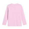 thumbnail image 3 of Abcomgle Sweatshirts for Girls 14-16 Cute Crewneck Long Sleeve Girls Pullover Top Drop Shoulder Solid Color Sweaters for Girls 10-12 Fleece Winter School Clothes for Teen Girls, 3 of 6