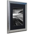 thumbnail image 2 of Trademark Fine Art "Veins of the Sea" Canvas Art by Mathieu Rivrin, Black Matte, Silver Frame, 2 of 4