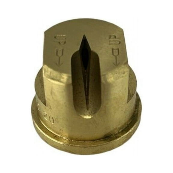 OC-20 TeeJet Off-Center Flat Spray Tip, Larger Capacities, Brass