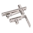 thumbnail image 2 of Concealed Door Pivot Hinge, Door Pivot Hinge 180 Degree Rotation Adjustable Telescopic Distance Stainless Steel 300LBS Bearing  for Bookcase Cabinet, 2 of 7