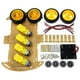 thumbnail image 4 of Kit de chasis de coche Robot inteligente acrílico doble 4WD DIY Kit de chasis de coche Robot inteligente para artesanía, 4 of 5