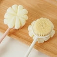 thumbnail image 4 of Dongrere Exfoliating Body Scrubbers with Long Handled Bath Brush for Back Scrubbing, 4 of 4