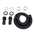 thumbnail image 1 of Kit De Nubes De Lluvia Fdit Kit De Conector De Lluvia Kit De Enlace De Manguera De Lluvia, Plástico De 39.4 Pulgadas Para Recolección De Agua De Lluvia Con Fácil Instalación, 1 of 7
