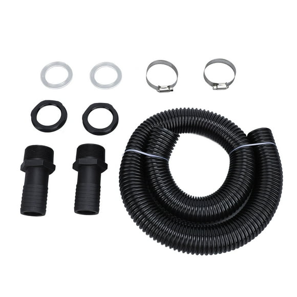 Ensemble de Connexion pour Baril de Pluie, Trousse de Connexion en Plastique pour Baril de Pluie pour Systèmes de Collecte d'Eau de Pluie, 39,4 Pouces