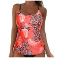 thumbnail image 1 of Women's Lace - Up Swimwear Tops - Underwire, Full Coverage, Push - Up, Tie - Back - Polyester, for Swimming Pool & Beach - Available in Multiple Sizes, 1 of 6