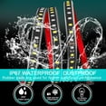thumbnail image 5 of 48 Inch 2-Row LED Truck Tailgate Light Bar Strip with Red Tail Brake Sequential Amber Turn Signal White Reverse Back Up Lighting Modes for Truck SUV, 5 of 8