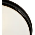 thumbnail image 4 of 20725LEDD-BS/OPL-Access Lighting-Atom-15W 1 LED Flush Mount-12.5 Inches Wide by 3.5 Inches Tall-Brushed Steel Finish, 4 of 7
