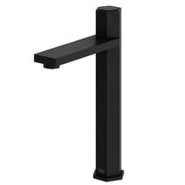 VIGO Nova Single Handle Single-Hole Bathroom Vessel Faucet in Matte Black