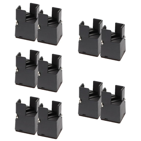 unbranded 10 pcs  Furniture Risers Heavy Duty Furniture Supports Adjustable Bed Raising Blocks