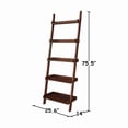 thumbnail image 3 of International Concepts 5-Tier Shelf Unit in Espresso, 3 of 9