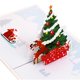 thumbnail image 5 of Sidaley Tarjeta de felicitación estéreo de alce de árbol de Navidad Tarjeta de felicitación de cervatillo de árbol de Navidad emergente Tarjeta de Kits de experimentos de química, 5 of 6