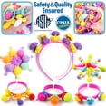 thumbnail image 4 of Kit Snap Pop Beads FUNZBO 620+ para hacer joyas para niñas de 4 a 8 años, 4 of 6