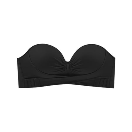 

Underwear For Girl Strapless For Non Slip Push Up Wire Comfort Lift And Support Anti Droop No Show Bandeau Bras