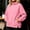 Pink, variant on Sevevn Women's Oversized Turtleneck Fleece Long Sleeve Sweatshirt Winter Casual