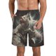 thumbnail image 1 of Fotbe Astronaut Polar Bear Roar Trajes de Baño Estampados para Hombre, Shorts de Verano de Secado Rápido, Ropa de Playa, Bañadores-Medium, 1 of 6