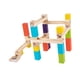 thumbnail image 3 of Pista de madera para hacer tú mismo, pista de canicas, pista de canicas, manualidades, rompecabezas creativo, juguete de montaje para 36PCS, 3 of 9