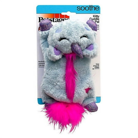 UPC: 0700603678322 | Petstages Cuddle Pal Plush Unicorn Cat Toy  Purple  One-Size