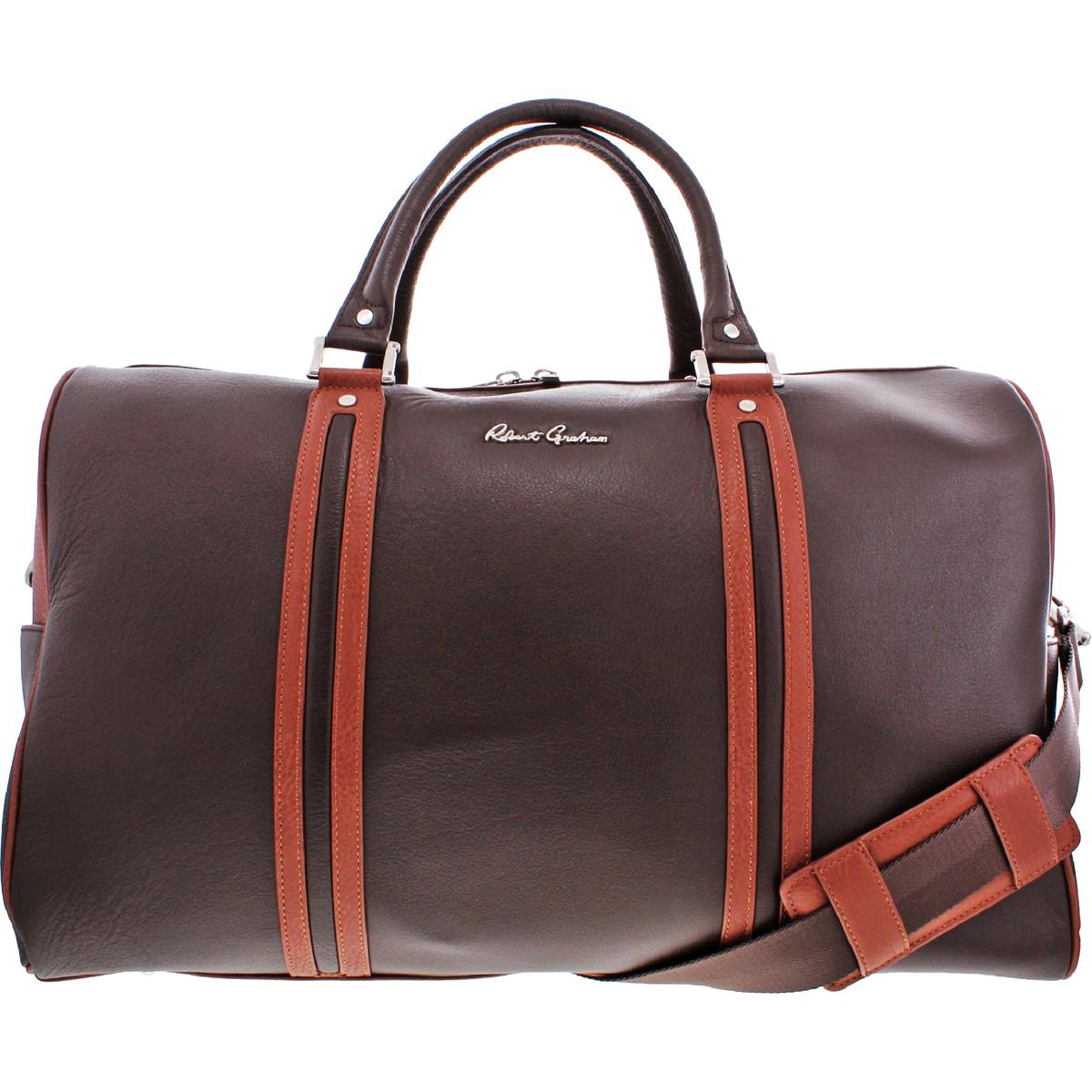 robert graham roman leather briefcase