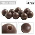 thumbnail image 2 of 50pcs 6/8mm Blocking Beads Rubber Soft Anti-collision Beans Round Fishing Set Space Beans Line Set Floating Shock Rig Bead, 2 of 12
