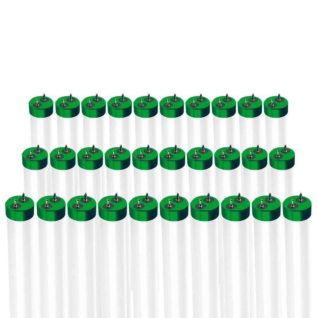 T8 4FT 18W LED Tube Glass 5000K Frosted Single Ended Power ...