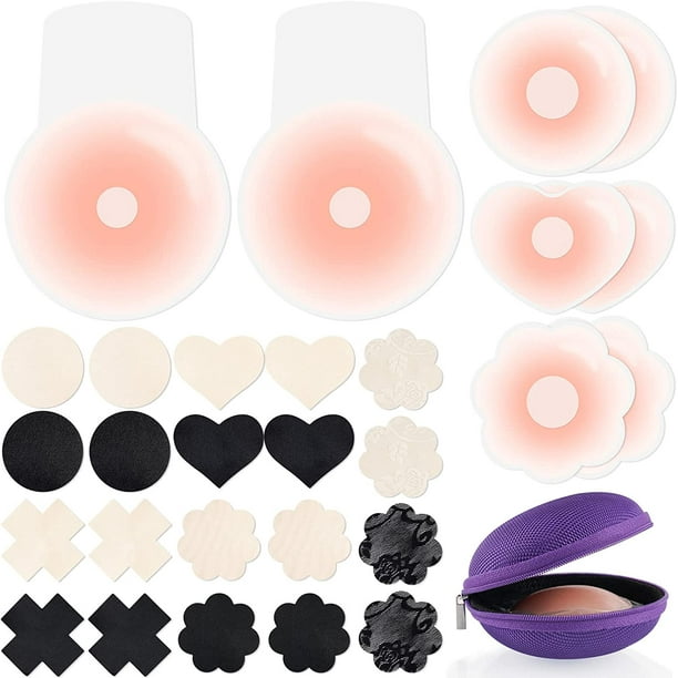 Full Busted Disposable Breast Petals - 3 Pack Nude O/S by Fashion Forms