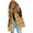 Khaki, variant on Quinlirra Puffer Vest Women with Hood Women's Faux-FurGilet Sleeveless Waistcoat Body Solid Color Hooded Jacket Coat Outwear Tops
