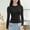 Black, variant on Easter Shirt Summer Tops for Women Plus Women’S Slim Tops Long Sleeve Round Neck Crop Top Tee Shirt Basic Solid Tight Slim fit Cropped Shirt Workout Yoga Going Out Tops for Women College Long Sleeve