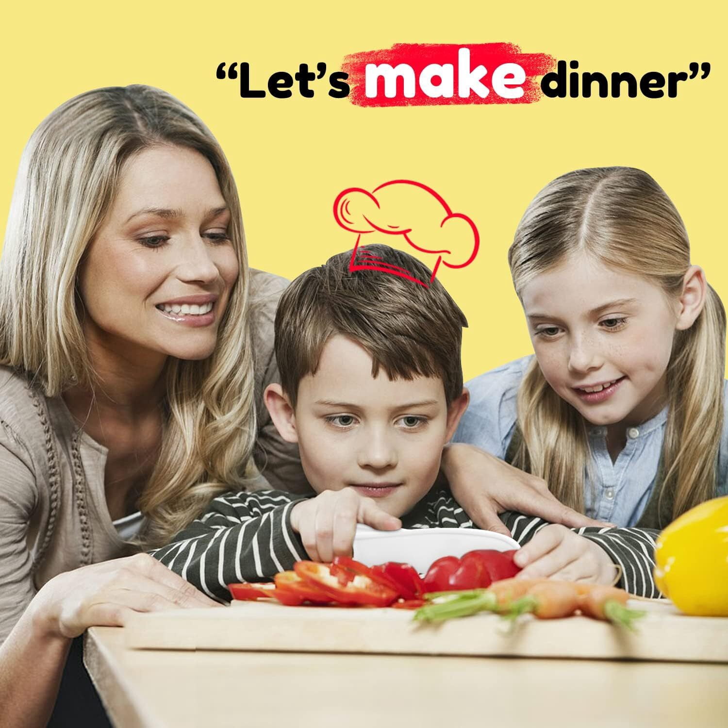 Kids Kitchen Safe Knife Tools for Real Cooking,Toddler Kitchen Tools Wooden Kitchen Knife Set with Gloves Plastic Wooden Knives, Sandwich Cutters Plastic Kid Safe Knives,8 Pcs Bread Cutter for Kids