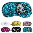 thumbnail image 2 of Sleep Mask Sequins Breathable Eye Sleeping Cover Eye Mask for Office Home, 2 of 8