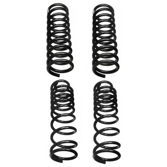 Front and Rear Coil Springs Kit For 68-70 Calais Base 68-70 DeVille Base 7.7 V8