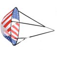 thumbnail image 1 of Kayak Sail Foldable Wind Sail Wind Paddle Adventure Sail Foldable Downwind Sail for Kayaks Canoes Inflatable Boats Paddle Board (108cm), 1 of 8