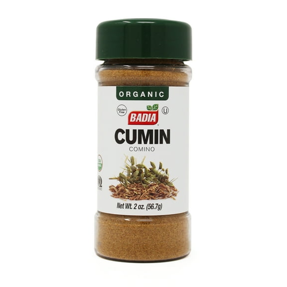 Pack of 8, Badia Organic Ground Cumin, 2 oz