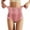 Z26-Pink, variant on Lifting Shapewear for Women Lace High Waist Hugging Tummy Control Underwear Solid Color Breathable Briefs