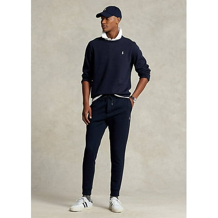 Polo Ralph Lauren Men's Double-Knit Jogger Pant in Aviator Navy - Size XL