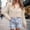 Beige, variant on Crochet Top For Women,Womens 3/4 Sleeve Tops Summer Sweaters For Women Crochet Pullover Knit Tops For Women Pullover Sweater Shirts Summer Crochet Sweater Fish Net Cover Up