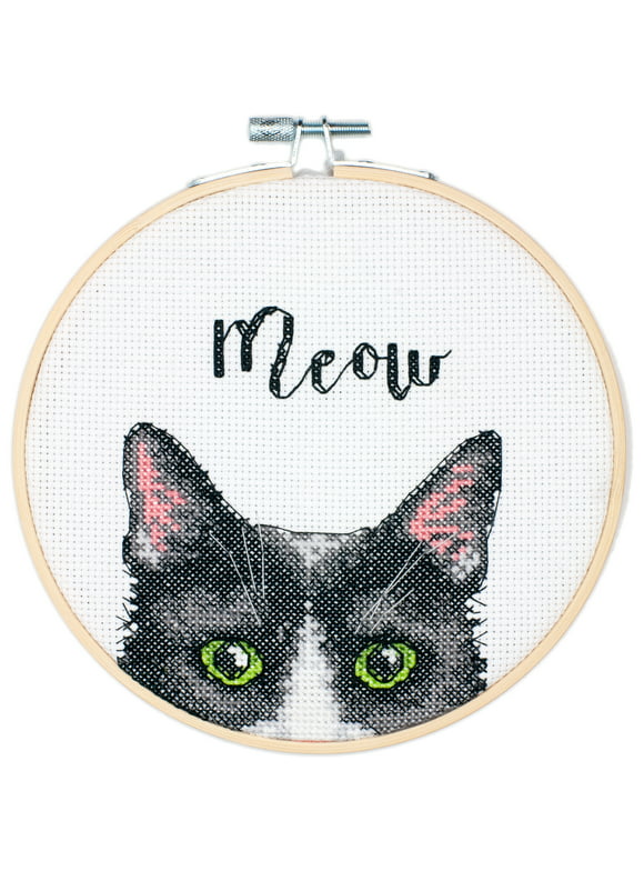 Simplicity Meow Counted Cross Stitch Kit